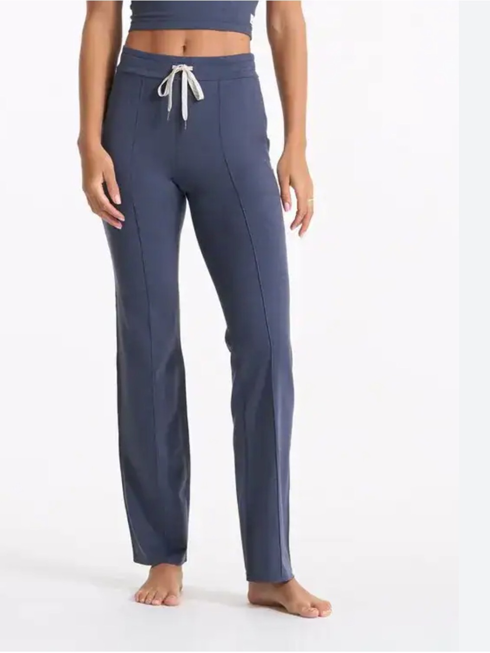 Vuori Halo Wideleg Flare in Azure Heather Pants